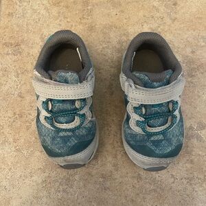 Merrell Teal and Gray Shoes